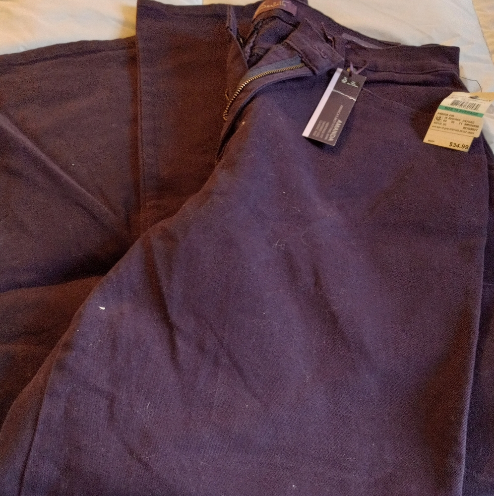 5/$25  Gloria Vanderbilt purple skinny jeans 16